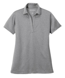 Ladies Heathered Silk Touch Performance Polo