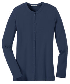Ladies Concept Stretch Button-Front Cardigan