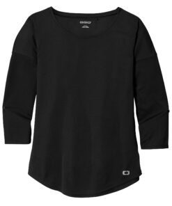 Ladies Gravitate Scoop 3/4-Sleeve