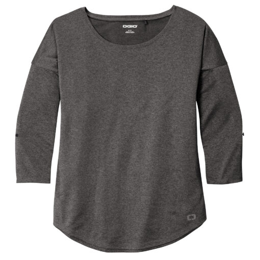 Ladies Gravitate Scoop 3/4-Sleeve - Image 3