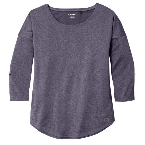 Ladies Gravitate Scoop 3/4-Sleeve - Image 2