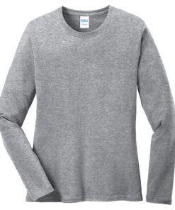Ladies Long Sleeve Core Cotton Tee
