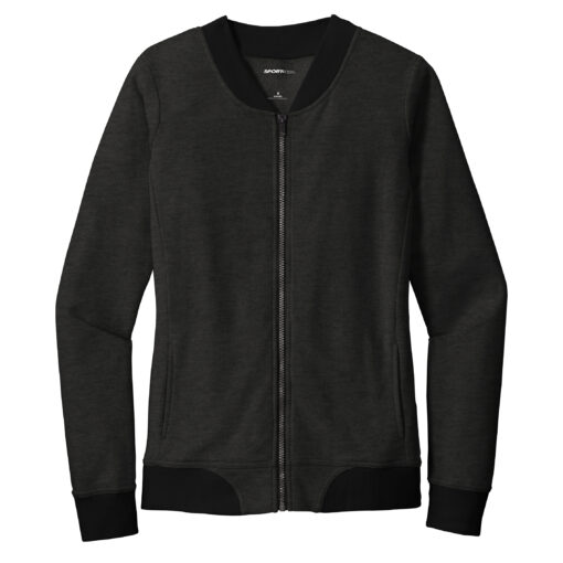 Ladies Lightweight French Terry Bomber - Image 2