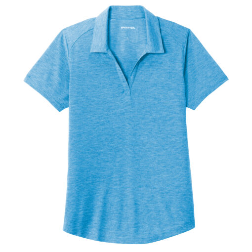 Ladies PosiCharge Tri-Blend Wicking Polo