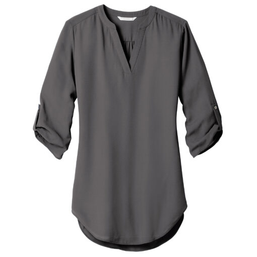 Ladies 3/4-Sleeve Tunic Blouse - Image 3