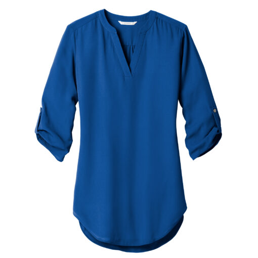 Ladies 3/4-Sleeve Tunic Blouse - Image 2