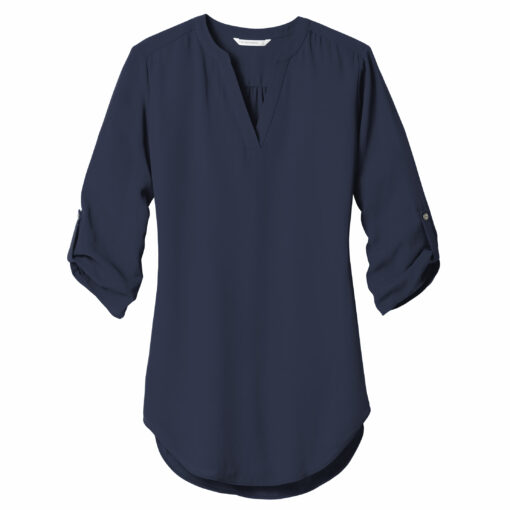 Ladies 3/4-Sleeve Tunic Blouse - Image 7