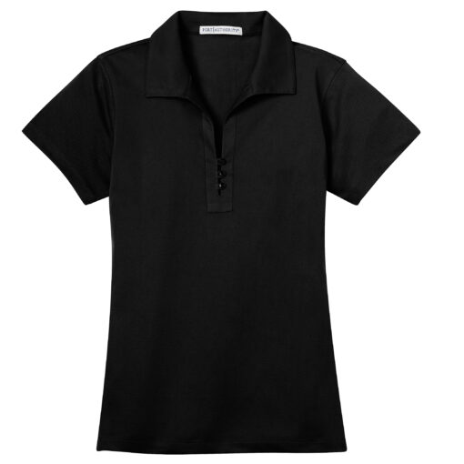 Ladies Tech Pique Polo - Image 2