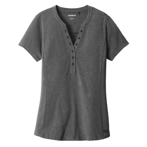 OGIO Ladies Tread Henley - Image 3