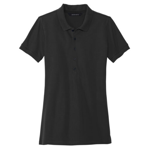 Women’s Stretch Heavyweight Pique Polo - Image 3