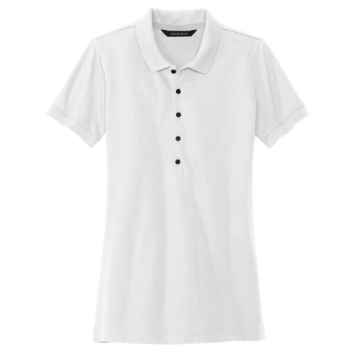 Women’s Stretch Heavyweight Pique Polo - Image 2