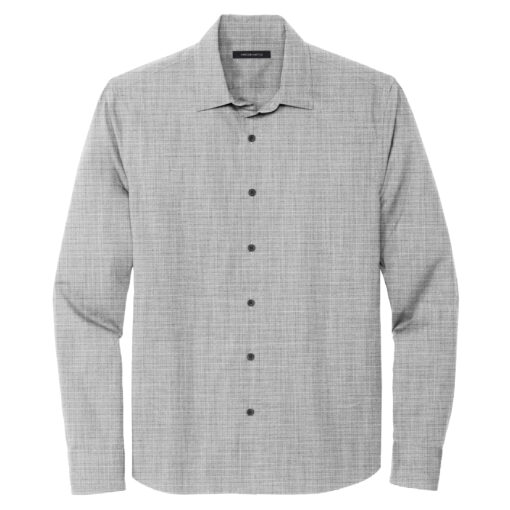 Long Sleeve Stretch Woven Shirt