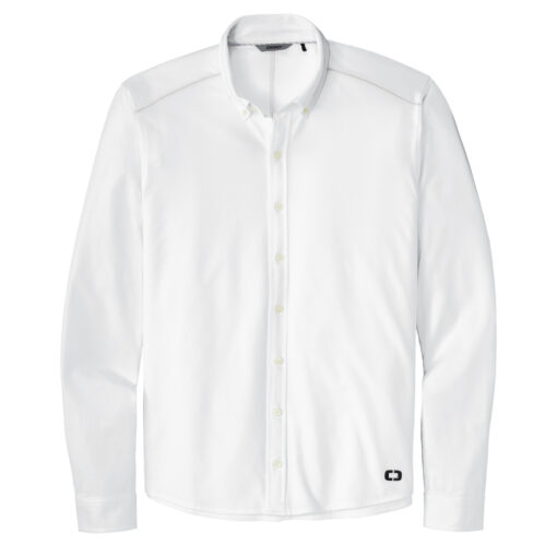 OGIO Code Stretch Long Sleeve Button-Up - Image 3