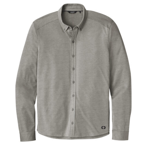 OGIO Code Stretch Long Sleeve Button-Up - Image 2