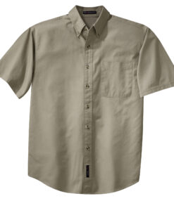 Short Sleeve Twill Shirt