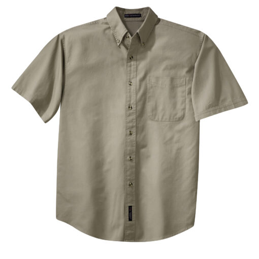 Short Sleeve Twill Shirt