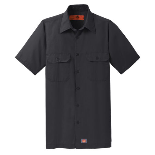 Red Kap Short Sleeve Solid Ripstop Shirt - Image 3