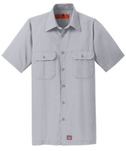 Red Kap Short Sleeve Solid Ripstop Shirt