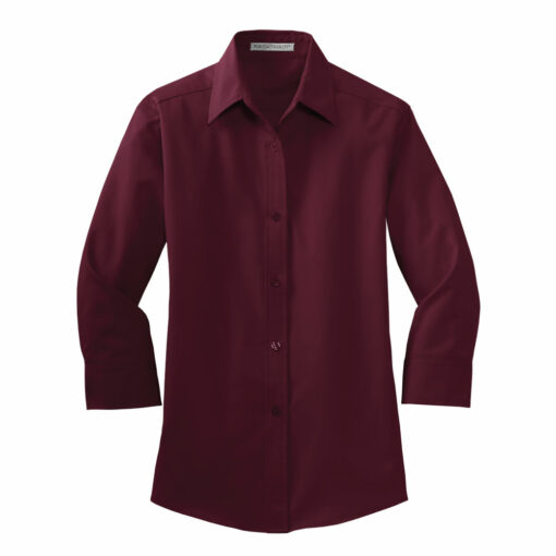 Ladies 3/4-Sleeve Easy Care Shirt - Image 6