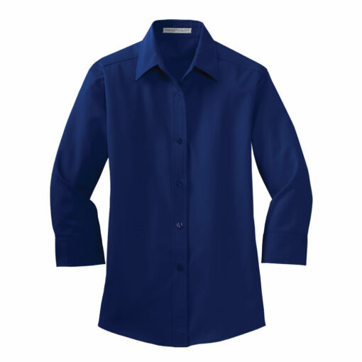 Ladies 3/4-Sleeve Easy Care Shirt - Image 4