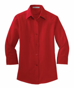 Ladies 3/4-Sleeve Easy Care Shirt