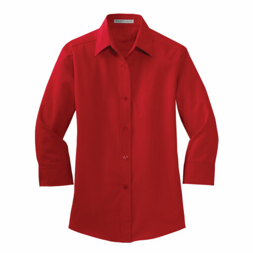 Ladies 3/4-Sleeve Easy Care Shirt