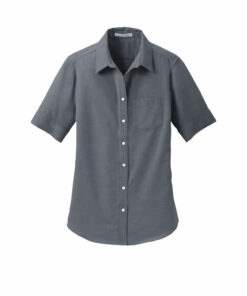 Ladies Short Sleeve SuperPro™ Oxford Shirt