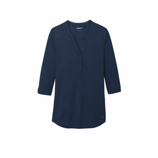 Ladies Jewel Henley - Image 5