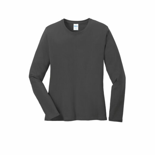 Ladies Long Sleeve Core Cotton Tee - Image 11