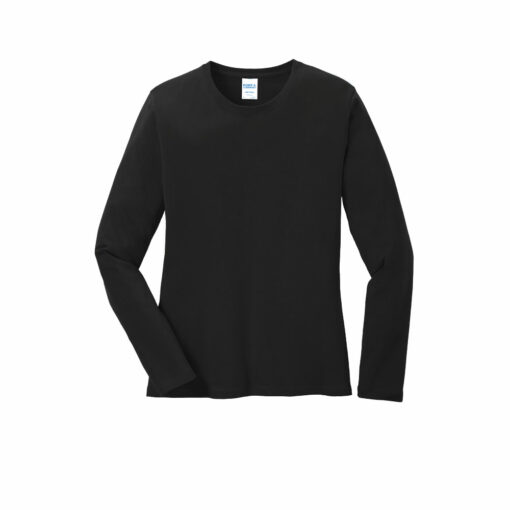 Ladies Long Sleeve Core Cotton Tee - Image 10