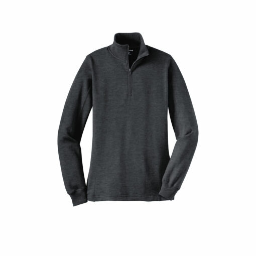 Ladies 1/4-Zip Sweatshirt - Image 8