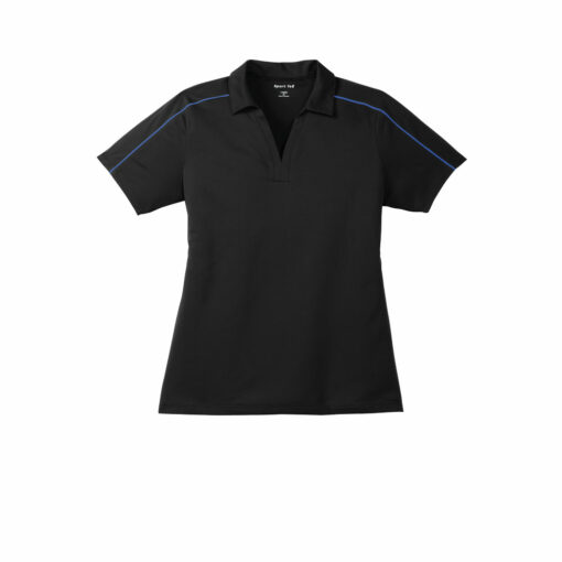 Ladies Micropique Sport-Wick Piped Polo - Image 4