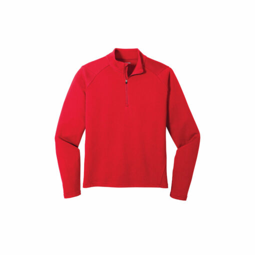 Lightweight French Terry 1/4-Zip Pullover - Image 4