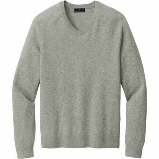 Brooks Brothers Cotton Stretch V-Neck Sweater