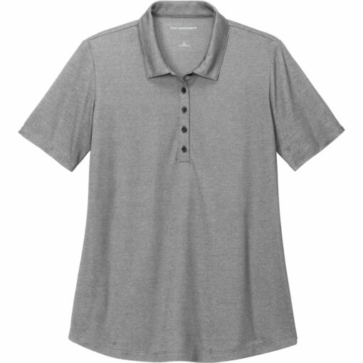 Ladies Fine Pique Blend Polo - Image 4