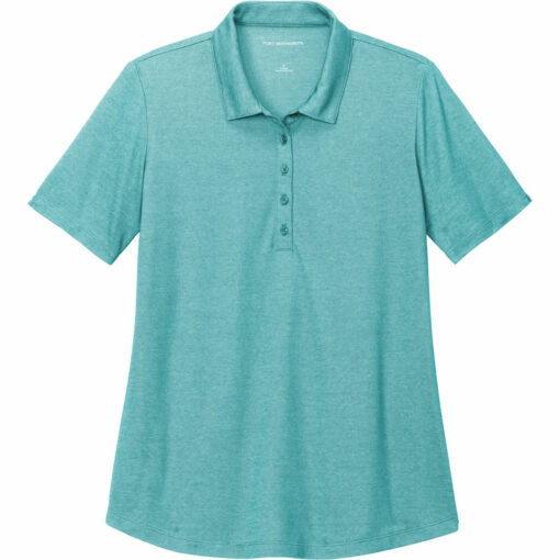 Ladies Fine Pique Blend Polo - Image 3