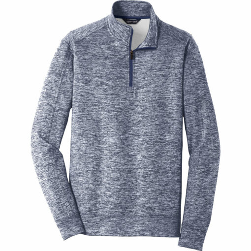 Sport-Tek PosiCharge Electric Heather Fleece 1/4-Zip Pullover - Image 3