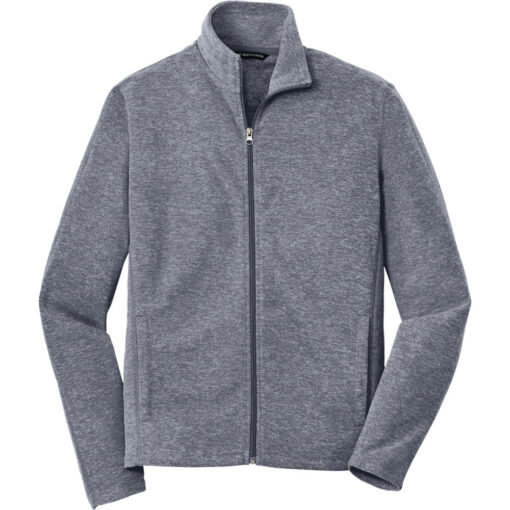 Heather Microfleece Full-Zip Jacket